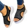 Womens andando sapatos meia sapatilhas bling deslizamento na senhora meninas modernas calçados fáceis plataforma de plataforma1