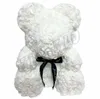 25 cm rosa orso fiore di simulazione regalo creativo sapone rosa orsacchiotto regalo di compleanno abbraccio orso T8G018256v