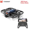 Funsnap IDOL AI لفتة إيماءة WiFi FPV مع 1080P HD كاميرا طوي RC GPS بدون طيار quadcopter RTF 3006402C7