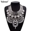 2019 Nouveau Design Style D'été Long Bohème Alliage Maxi Collier Grand Pendentif En Cristal Exagéré Colliers Collier Bijoux XG737