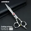 univinlions 6" thinning scissors barber shears professional hairdressing scissors hair clipper kit japan 440C haircut scissors