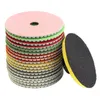 Freeshipping 19PCs/lot Set 4inch Diamond Polishing pads Granite Marble Concrete Stone