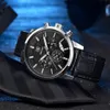 Benyar mode roestvrij staal chronograaf sportheren horloges topmerk luxe kwarts business watch klokklok relogio masculino2367