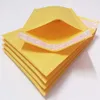 Hot Nieuwste 10 * 20 cm 4 cm (15 * 30 cm, 30 * 40 cm, 40 * 50cm) Kraft Bubble Mailers Envelopes Wrap Tassen Gewatteerde Envelop Mail Packing Pouch Free Shippi
