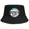 Busch Light Beer logo mens and womens buckethat cool youth bucket baseballcap light blue adge white Latte So Much4688109