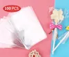 Sacchetti di plastica trasparenti del Opp per i sacchetti di imballaggio del biscotto del lecca-lecca della caramella Sacchetto del regalo della festa nuziale del cellophane 1000pcs / Lot