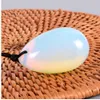 Jade Egg Set Drill Opalite Yoni Egg Mineral Quartz Stone Healing Massage Ball Esercizio di Kegel Muscolo del pavimento pelvico per le donne