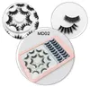 18 paires de faux cils de vison mis en extensions de cils faits à la main longs et épais naturels réutilisables 6 modèles DHL Free faux cils