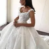 2020 Lace Aplikacje Suknie Ślubne Suknia Balowa Sweetheart Neck Długie Suknie Ślubne Vestido De Noiva Plus Size Sukienka ślubna Robe de Mariee