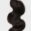 Obehandlat Virgin Hair Weave One Bundle Billiga Brasiliansk Hår Kroppsvåg Mjukt Brasilianskt Hår Full Bundles 100g / st Nej Tangle No Shedding