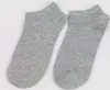 Korte bootsokken van heren Hoge kwaliteit polyester ademende casual 3 pure kleur sok voor mannen