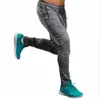 2019 décontracté hommes course pantalons de gymnastique Jogging Joggers formation vêtements de sport élastique Fitness exercice pantalon fermeture éclair poche vêtements