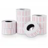 21,5 * 12 mm papieren taglabelsticker voor prijspistool Labeller Retail Services Business Shop Tagging-benodigdheden