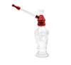 Modelagem de cachimbos de novo vaso de flores para cachimbos de vidro com fundo redondo