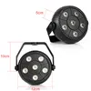 LED Stage Light Dźwięk Aktywny Automatyczny Par Light 6 LED RGB Par Lampa 9 W Disco Laser Lampa Ślubna Scena Lampa Disco Bar Lampa