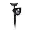 3 LED Solar Powered Spotlight Outdoor Garden Landschap Lawn Lampen Yard Path Spot Decor Light Lamp Auto On