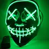 Ship to Us LED Mask Light Up Funny Mask From the Purge Election Year for Festival Cosplay Halloween Costume 2019 Party1324a