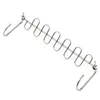 Clothes Hangers Hanging Chain Metal Cloth Closet Hanger Shirts Tidy Save Space Organizer Hanging for Clothes YQ01771