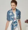 2020 women girls 100% Real pure SILK satin SCARF wrap shawl sarongs Silk Neckerchiefs 175*55cm factory sale #4198