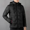 Manteau chauffant électrique USB, veste à capuche chauffante 8 heures, manches longues, vêtements chauds d'hiver, Thermostat imperméable à capuche