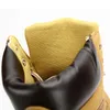 Tasarımcı-Çizmeler Kış Adam Ayakkabı Ayak Bileği Boot Erkekler Kar Ayakkabı Kovboy Sonbahar Adam Kürk Kadife Flats 1208