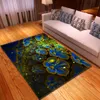 3D Big Flower Carpet Home vardagsrum mattan sovrum rött rosmönster baby rumsdekoration mjuk dörr mat3297222