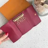 Keychain Wallets Multicolor Leather Key Holder Fashion CardHolder Card 6 Keys Wallet Men And Women Classic Cover Mini Pochette Pur226j