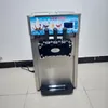 Máquina comercial de helado suave eléctrica 18L/H tres sabores máquina de helado de cono dulce 110 V/220 V 1200 W