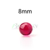 4mm 6mm 8mm Ruby Terp Pearls Dab Beads Acessórios para fumar para borda chanfrada Quartz Banger Nails Bongos de vidro Oil Dab Rigs Cachimbos de água