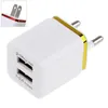 5V 2.1A Double USB AC Travel US Wall Charger Plug Dual Charger for iPhone 13 12 Pro Max Samsung Galaxy HTC Adapter Adapter