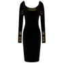 Fashion-New arrival Women Sexy Black/White Print dress Slim dress lady Backless skirt pencil dress JJD2157