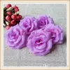 100st 8cm Silk Rose Flower Heads 16 färger för bröllopsfest Dekorativ konstgjord simulering Silk Peony Camellia Rose Flower273R