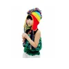 Chapeaux arc-en-ciel pour enfants filles chaudes tricots hivernaux dessin animé un chapaun chapeau d'animal beanies licorn cosplay Costume Cap gga24389783018