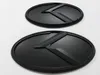 2 stuks Nieuwe 3D zwarte K logo badge embleem sticker fit KIA OPTIMA K5 2011-2018 auto emblemen292B