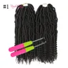 14 polegadas de trança sintética cabelo de alta qualidade extensões bomba o ombre torção 1b / luz marrom crochet tranças primavera torcs torceles crotchet cabelo com gancho