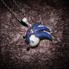 New Arrived Colored Zircon Cute Elf Necklace Pendant Iced Out Zircon Mens Hip Hop Jewelry Gift