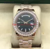 6 стиль роскошные часы Men 41 -мм Auto Gold Diamonds Bracelet Bracelet Watch 228398TBR 218235 Автоматические модные наручные часы