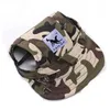 8 couleurs Fashion Dog Hat Summer pour petit chien Cat Baseball Cap Visor Cap avec trous d'oreille Produits pour animaux