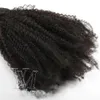 Colore naturale da 10 a 28 brasiliani di alta qualità 100% non trasformati morbidi vergini Remy fasci bordeaux 4B capelli umani tesse