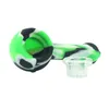 Sample Silicone Pipe Smoking Pipes With Oil Herb Hidden Bowl Tobacco Pyrex Colorful Bong Spoon Pipe MOQ 1 Pieces2944616