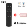 G20 Röststyrning 2.4G trådlös G20S Fly Air Mouse Tangentbord Rörelseavkänning Fjärrkontroll för Android TV Box PC