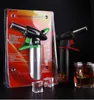 1300'C Metal Dab Jet Butane Torch Lighter Windproof Jet Flames Micro Butane Torch Lighter Professional Kitchen Torch Lighter Brulee Cul