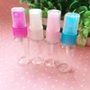 15ml Portable Refillable Plastic Fine Mist Perfume Make up Clear Empty Spray Sprayer Bottle Cosmetic Atomizers PET Spray Bottles Pump LX2225