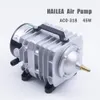 Will Fan Hailea Air Pump 45W ACO-318 Electrical Magnetic Air Compressor For Laser Cutter Machine 70L/min Oxygen pump Fish