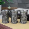 Altes Ägypten Metall S Glas Bar Home Cocktail Likör Kupfer Tasse Kurze Weingläser Pharao Kleopatra Rameses Ra God2243