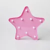 Декоративный светильник Lovely Star Shape Night Light Детский подарок