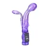 Black Wolf Vibromasseur Sex Products G-spot vagin clitoris Anal 3 points de stimulation Thrusting Gode Vibrateur sextoys pour femmes MX191218
