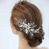 Fleur de mariée casque peigne à cheveux perles mariage bal bijoux de cheveux accessoires femmes à la main coiffure 6 styles