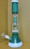 Vintage Wysokiej Jakości Perc Szkło Bong Water Hookah Rura 35cm Waga 700g Waga może umieścić logo klienta