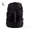 Caso Luz de Segurança Atacado-Reflective Waterproof Backpack capa de chuva ao ar livre Noite Raincover Bag